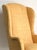 Late 20th Century Vintage Raffia Wingback Chair For Sale - Image 5 of 12