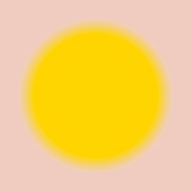 Sun Art Prints - Contemporary Diptych Set of 2 Solar Sun Yellow & Pink by Angela Cameron For Sale - Image 4 of 5