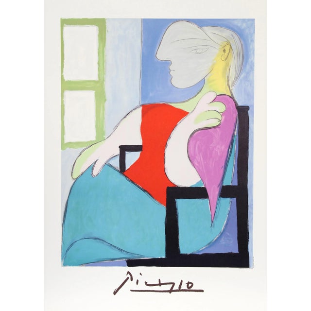 Femme Assise Pres d'Une Fenetre (Marie-Therese Walter) Pablo Picasso Year: of Original: 1932 | Year Printed: 1979-1982...