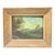 Antique Castle & Loch Scene Oil Painting For Sale