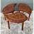 Wood Vintage Geometric Inlaid Wood Coffee Table For Sale - Image 7 of 12