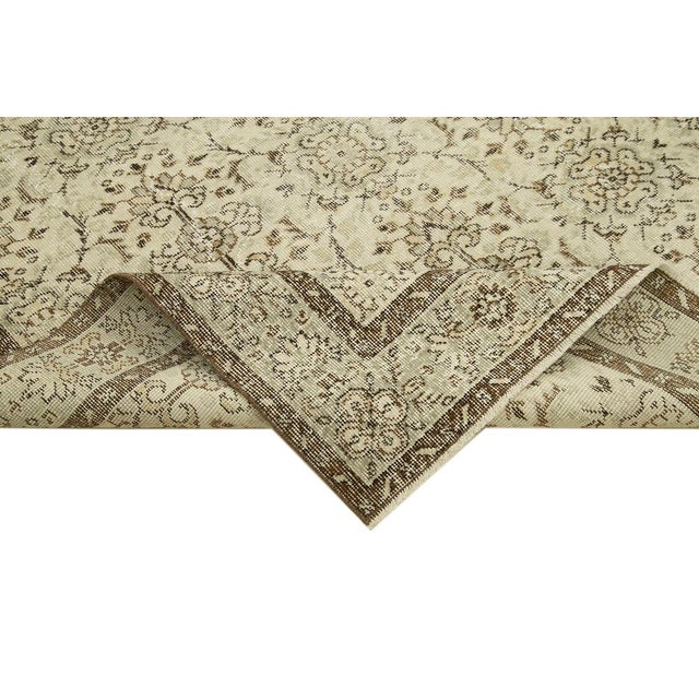 Vintage Turkish Handmade Rug For Sale - Image 6 of 7