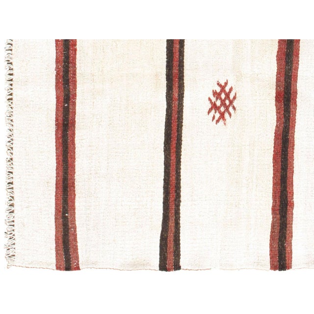 Turkish Vintage Turkish Kilim Rug 3'4 X 5'9 For Sale - Image 3 of 8