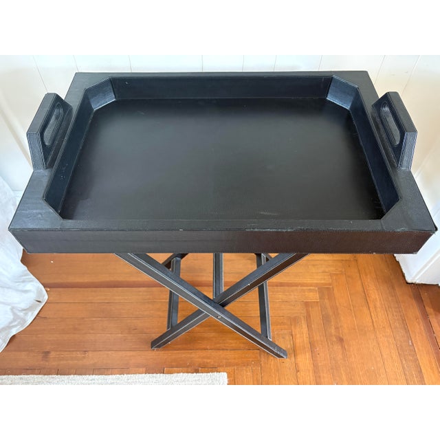 Ralph Lauren Style Butler's Tray For Sale - Image 10 of 10