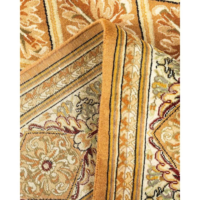 Mogul, One-of-a-Kind Hand-Knotted Area Rug in Yellow, 6' 2" x 9' 1" For Sale In New York - Image 6 of 8