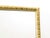 French Midcentury Rectangular Giltwood Mirror with Carved Ovoid Motifs For Sale - Image 4 of 6