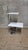 Vintage Chrome Flower Stand with Two White Shelves, Czechoslovakia, 1970s For Sale - Image 3 of 12