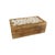 Boho Chic Vintage Wood Carved Floral Inlay Jewelry Trinket Box Hand Made in India For Sale - Image 3 of 5
