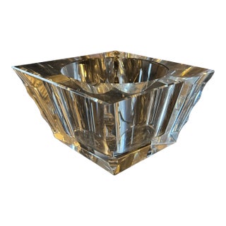 20th Century Cut Criystal Dish. For Sale