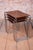 Nesting Tables in Oak and Chrome by M. Breuer for Thonet, Czech, 1920s, Set of 4 For Sale - Image 10 of 15