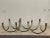 Four Mid-Century Modern Brass and Leather Candelabra For Sale - Image 9 of 12