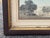 Wood European School 19th C. Drawing in Original Framing - River Landscape For Sale - Image 7 of 9