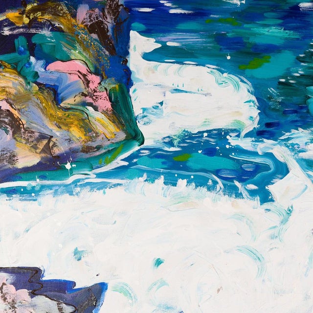 Antoni Ferrer Palero, Seascape Study, Large Oil on Canvas For Sale - Image 4 of 9