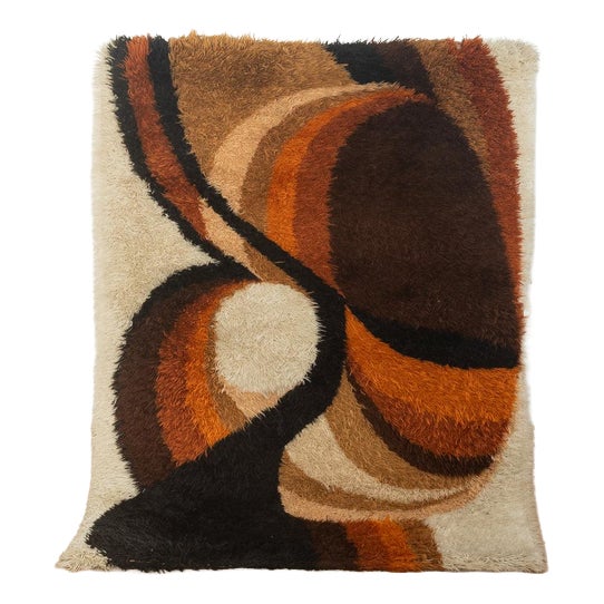 Vintage Menuette Rug by Verner Panton, 1970s For Sale