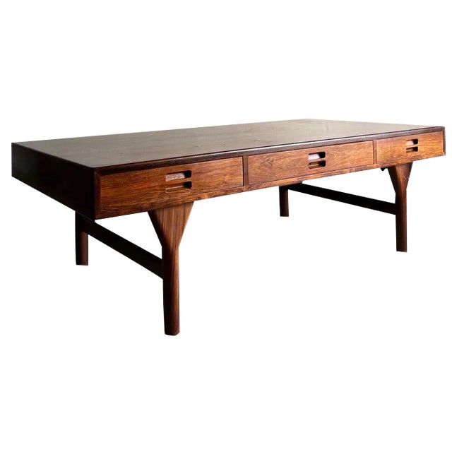 Rosewood Coffee Table by Nanna Ditzel for Søren Willadsen | Denmark | 1950s For Sale