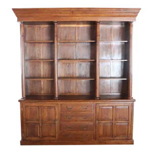 Victorian Oak Back-Bar