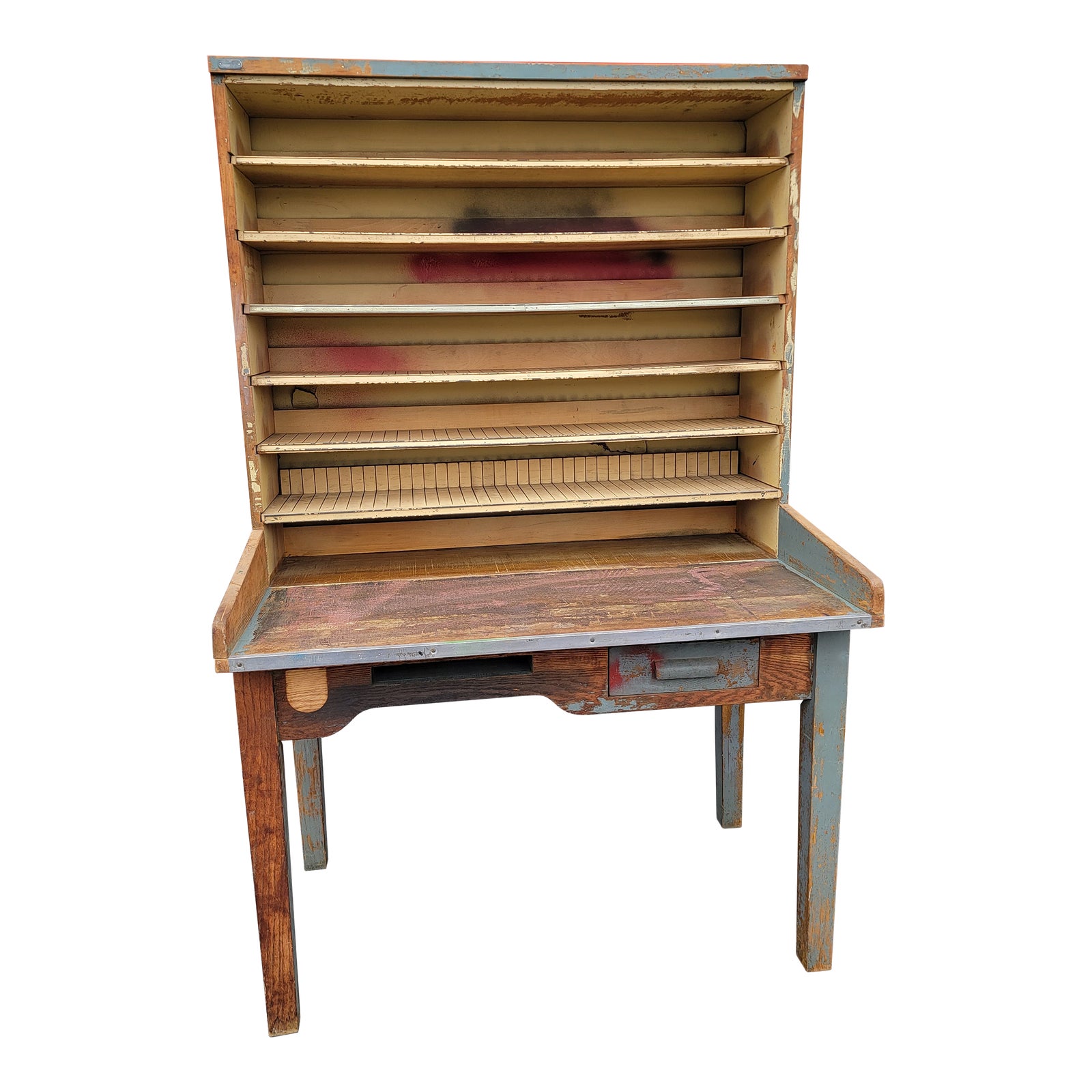 1940s Post Office Sorting Desk Chairish
