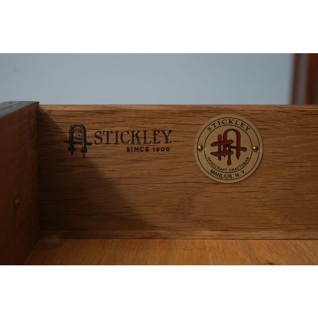 Stickley Mission Oak Arts & Crafts Bookcase Desk For Sale - Image 16 of 18