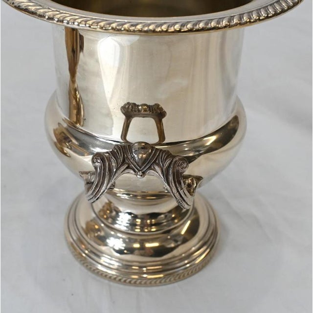 Art Nouveau Wine Coolers in Silver Plate, Set of 2 For Sale - Image 5 of 7