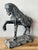 Paint Vintage Cast Concrete Tang Horse For Sale - Image 7 of 12