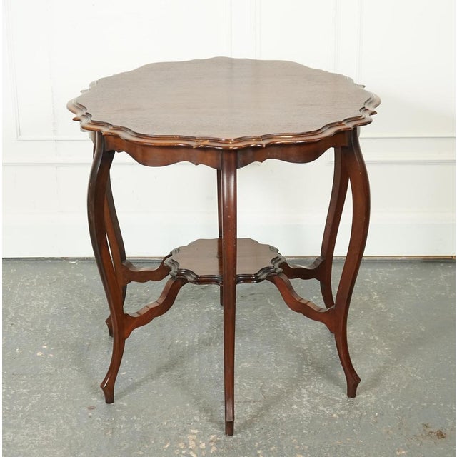 Edwardian Walnut Side End Occasional Centre Table For Sale - Image 3 of 16