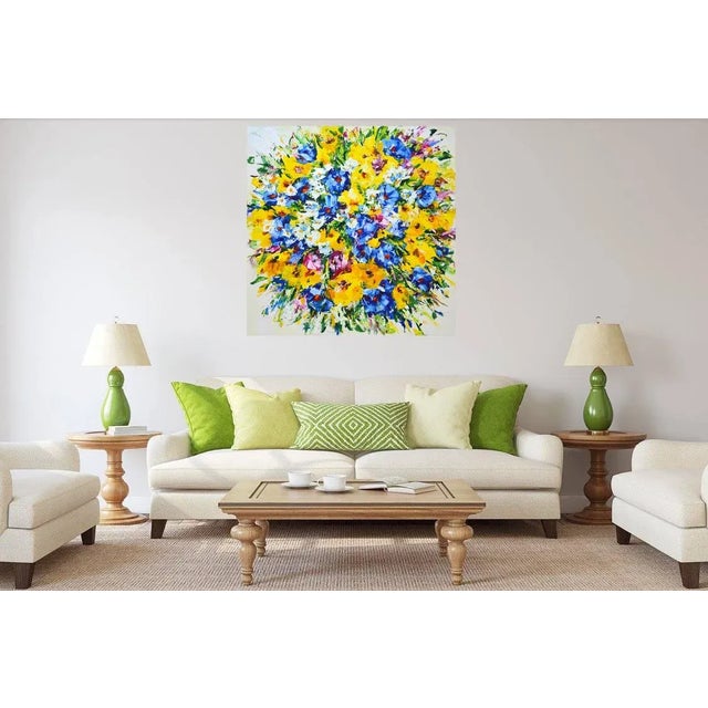 Flowers. Summer.Modern Original Hand Painting. Arts Bound For Sale - Image 11 of 11