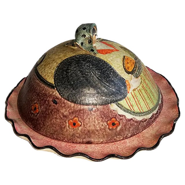 Plate with Lid by Farin for Italica ARS, 1960s For Sale