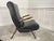 1950s Set of Lounge Chairs in Black Imitation Leather, 1950s For Sale - Image 5 of 8