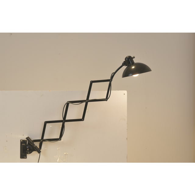 Bauhaus 6614 Wall Lamp by Christian Dell for Kaiser + Co, 1950s For Sale - Image 3 of 16
