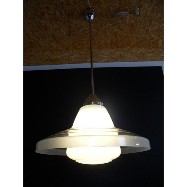 Bauhaus Bauhaus Ceiling Lamp by Adolf Meyer for Zeiss Ikon For Sale - Image 3 of 18