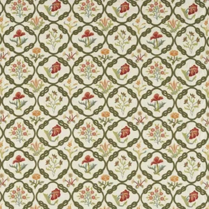 Morris & Co Mays Coverlet Fabric in Twining Vine
