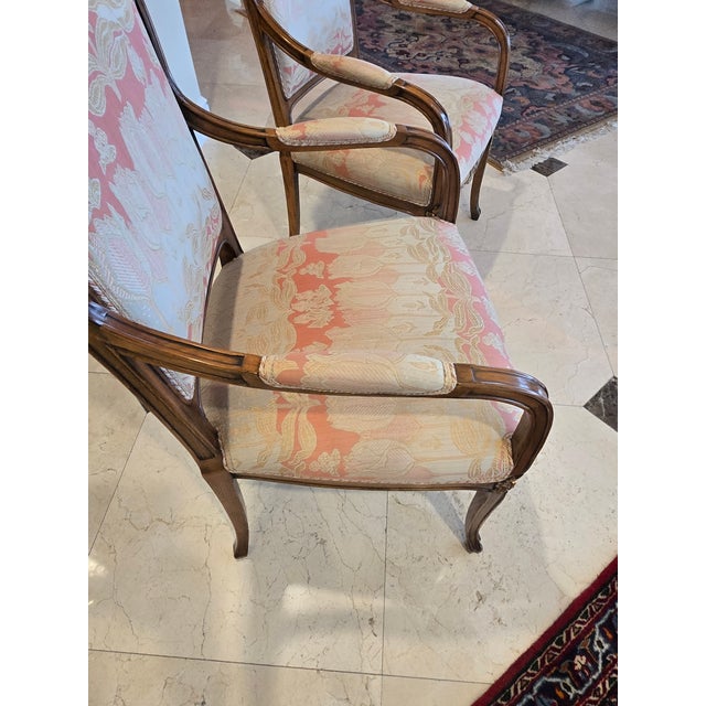 Late 19th Century Late 19th Century French Art Nouveau Fauteuils Manner of Majorelle - A Pair For Sale - Image 5 of 12
