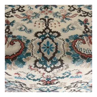 English Designer Robert Kime St Abbs Linen Fabric- 4 Yards For Sale