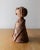 This vintage terracotta ceramic sculpture from the 1960s is a charming example of handcrafted studio pottery in a naive...