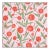 Sample - Schumacher Mirabelle Fabric in Cherry & Blush For Sale