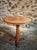 Rustic Vintage Round Pedestal Bistro Table, 1920s For Sale - Image 3 of 13