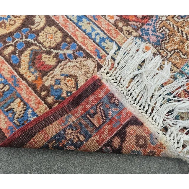 Antique Western Anatolian Silk Prayer Rug, Turkey, 1930s For Sale - Image 11 of 13