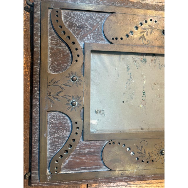 French Brass Picture Frame, Circa. 1910 For Sale In Houston - Image 6 of 14