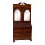 Early 18th Century Dutch Baroque Burl Walnut Drop-Front Secretary Desk For Sale