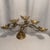 Gold Vintage Brutalist Hand Gilt Wrought Iron Bird Candelabra – Newly Painted For Sale - Image 8 of 12