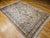 Vintage Indian Silk Rug, Hand-Knotted, Floral Medallion Design, 6' x 9' For Sale - Image 11 of 18