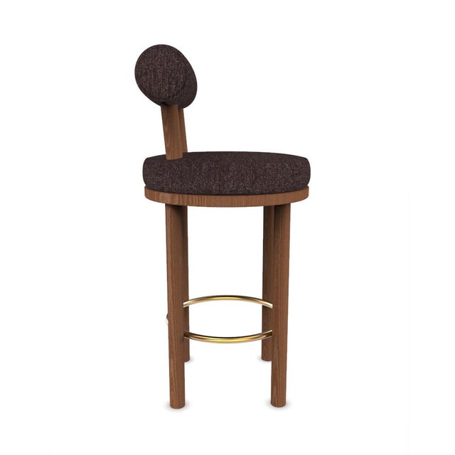 Contemporary modern moca bar chair in fabric by studio rig for collector studio a chair that mixes both modern and...