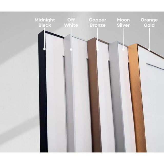 Chanel Framed Chanel Silk Scarf 1980s - Orange Gold Frame For Sale - Image 4 of 5