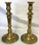 Antique French Brass Candlesticks- A Pair For Sale - Image 13 of 18
