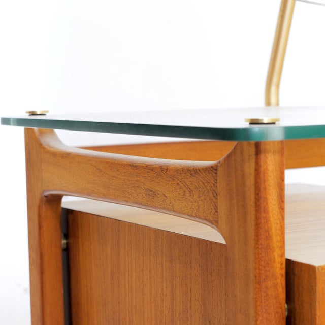 Brown Mid Century Vanity by Wrighton Furniture For Sale - Image 8 of 11