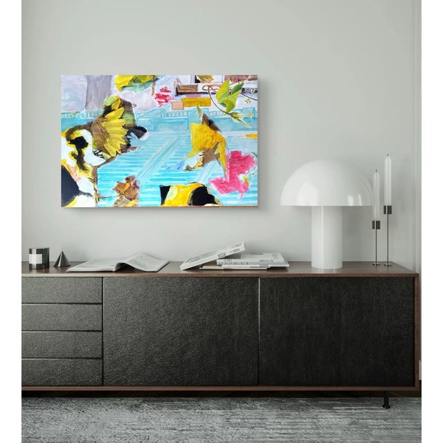 Doug Martin Oil Painting on Canvas 36 X 24" For Sale - Image 4 of 4