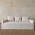 Greige Lyon Sofa by Bloom Home Inc, Greige Belgian Linen, Modern Design For Sale - Image 8 of 9