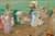 Mid 20th Century Mid 20th Century Jacques Deveau Beach Scene Painting For Sale - Image 5 of 7