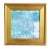 Early 21st Century Original Contemporary Modern Abstract Marbleized Art Painting Including the Antiqued Gold Wood Frame For Sale - Image 5 of 5