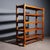 Bookshelf in Cherry-Stained Poplar and Fir For Sale - Image 3 of 8